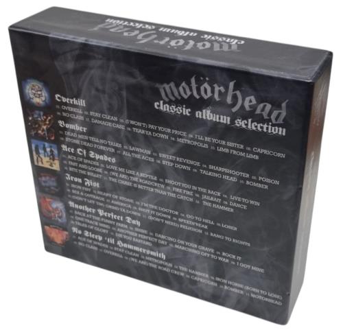 Motörhead ６枚組 album selection Motorhead Classic Album Selection UK 6-CD album set (584982)